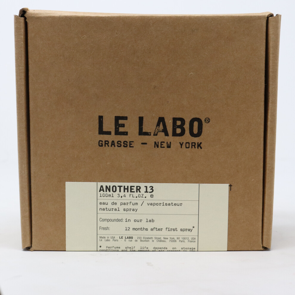 Another 13 by Le Labo Eau De Parfum 3.4oz/100ml Spray New With Box