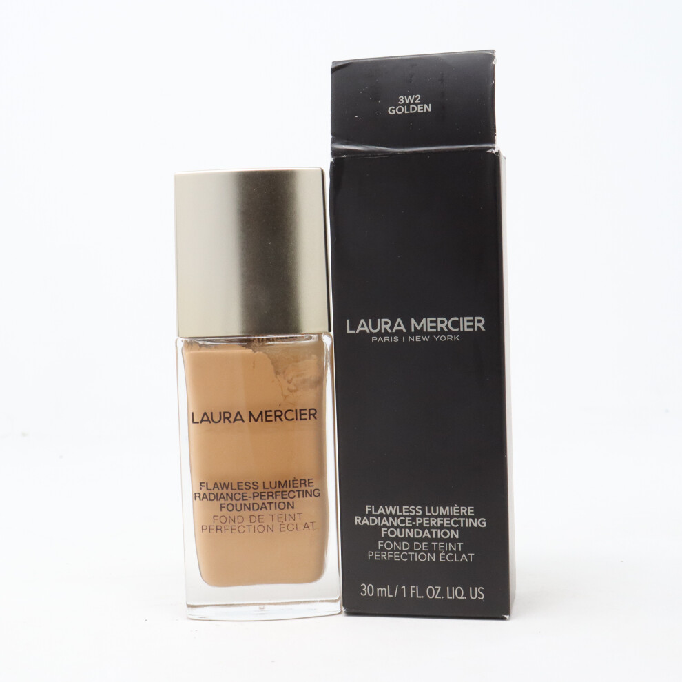 (3W2 Golden) Laura Mercier Flawless Lumiere Radiance-Perfecting Foundation  1oz/30ml New