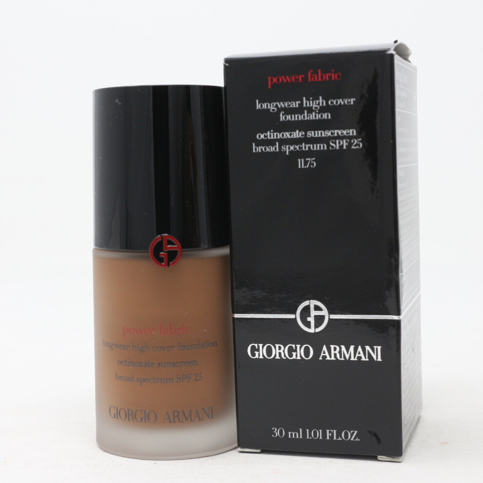 (11.75) Giorgio Armani Power Fabric Longwear Foundation  1oz/30ml New With Box