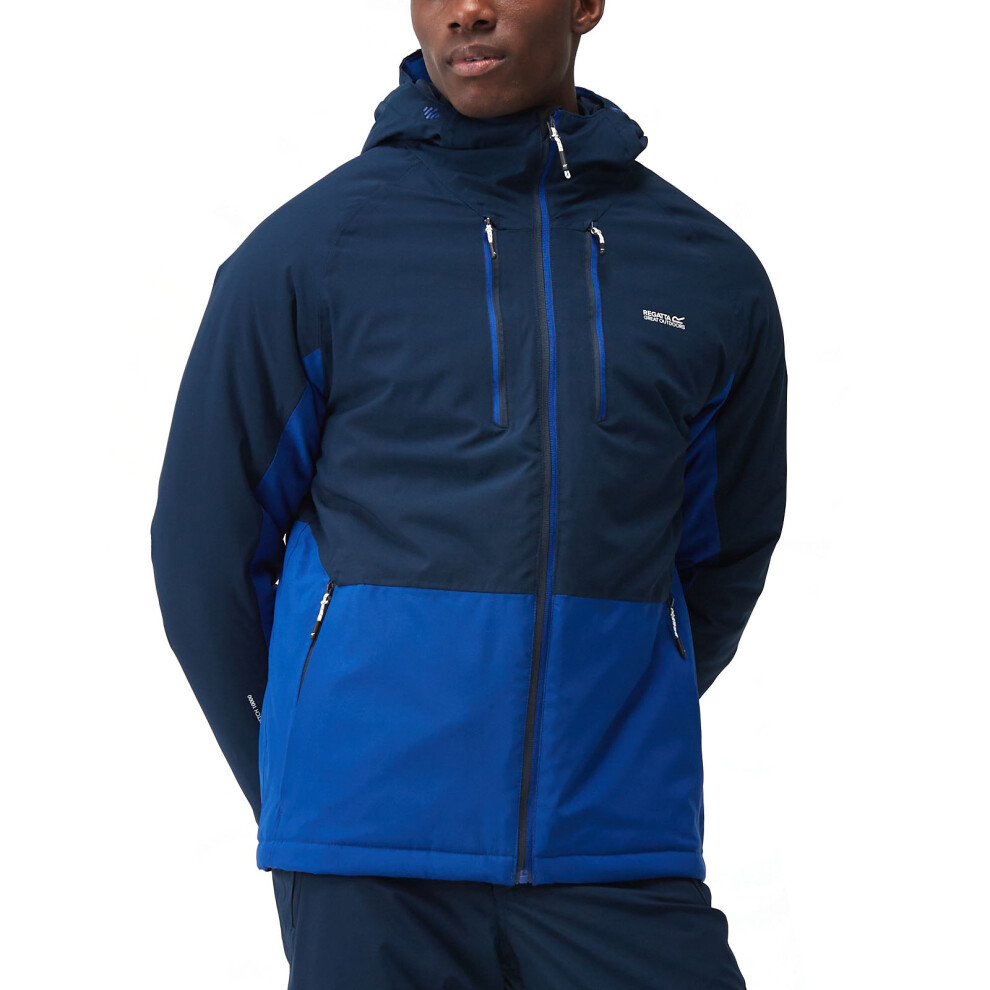 Regatta (Xxl, Navy) Mens Highton Iii Stretch Waterproof Padded Jacket Coat - Navy Blue