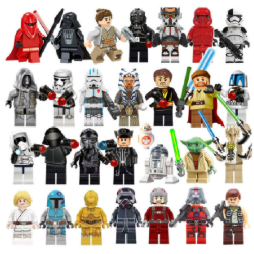 29pc Star Wars Minifigures Set