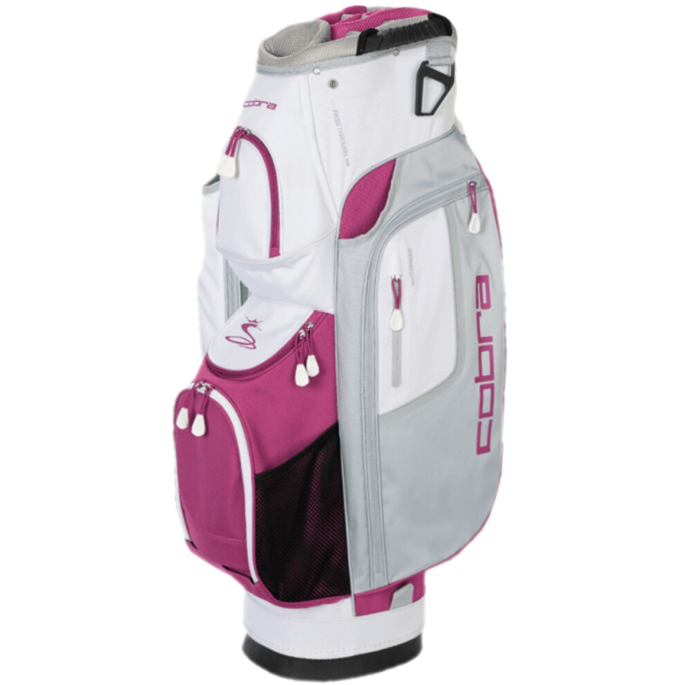 Cobra Fly XL White Pink Golf Cart Bag 909538 01 (UK OS)