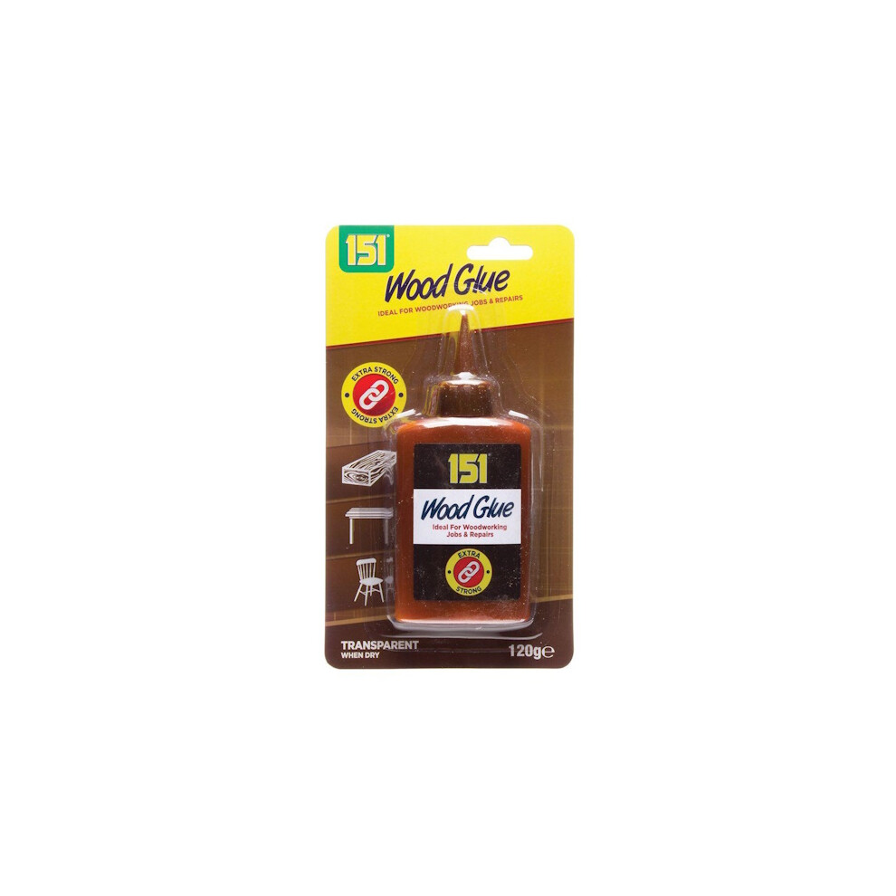 151 Extra Strong Transparent Wood Glue 120g