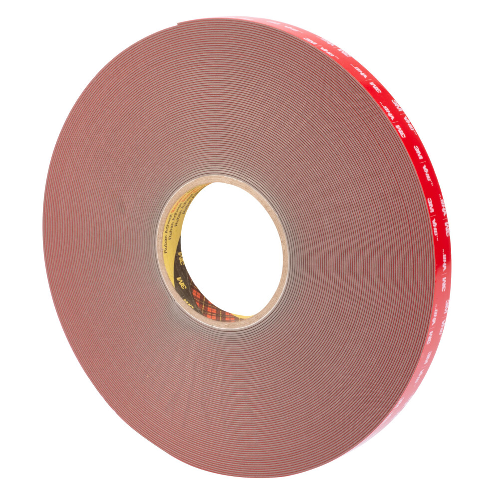 3M Vhb Tape Gph-110Gf General Purpose High Temp 1.1Mm 19Mm X 33M Grey