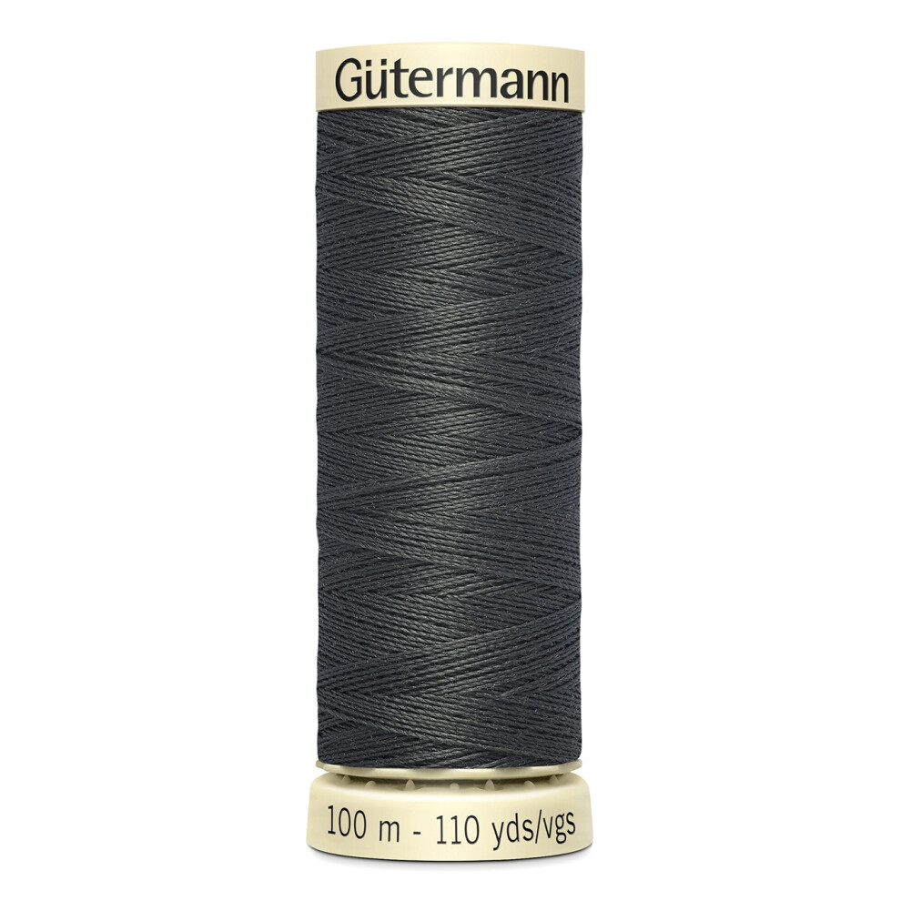 Gutermann Sew-All Thread 110yd-Charcoal 100P-125