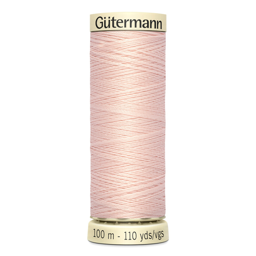 Gutermann Sew-All Thread 110yd-Salmon Buff 100P-371