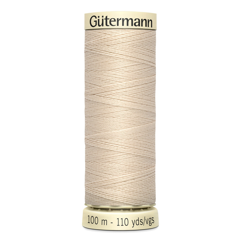 Gutermann Sew-All Thread 110yd-Bone 100P-30