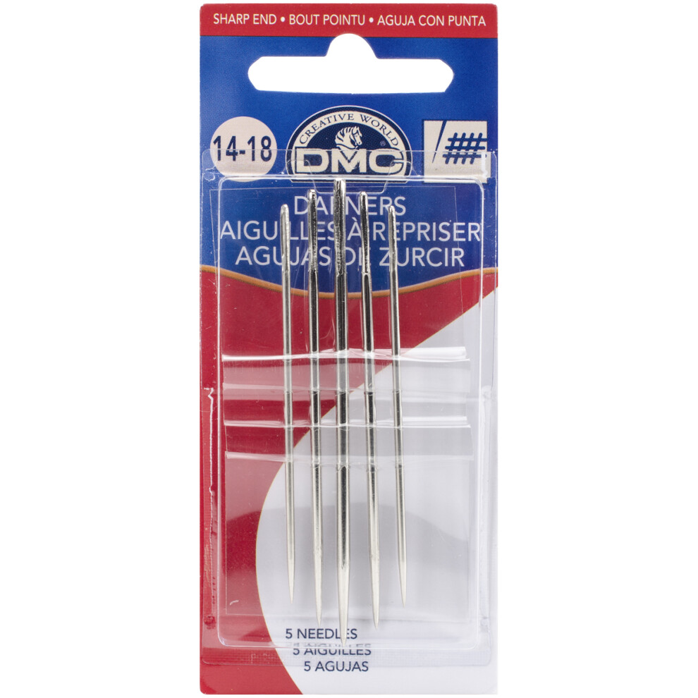 Dmc Darners Hand Needles-Size 14/18 5/Pkg 1769-14/18