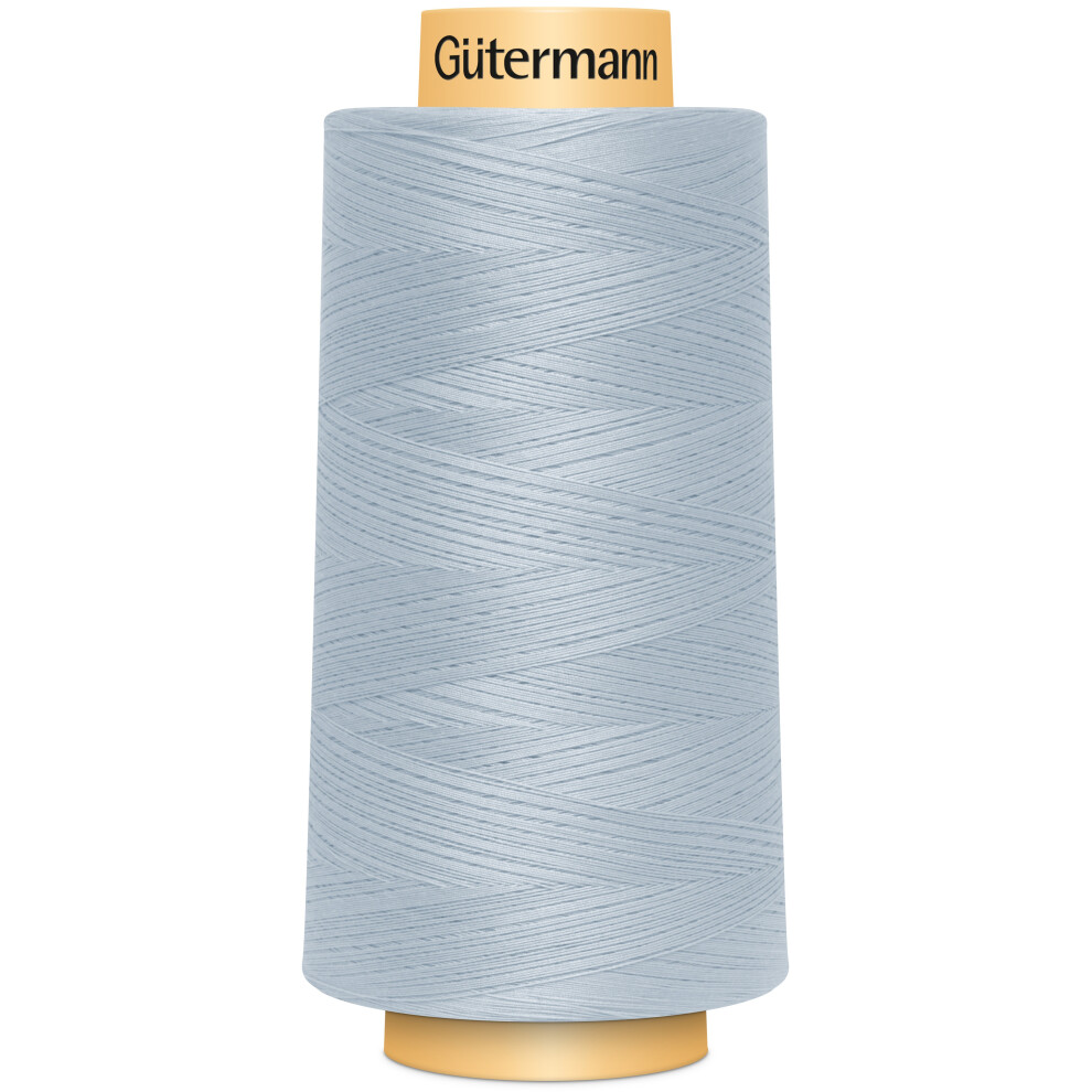 Gutermann Natural Cotton Thread Solids 3,281yd-Powder Blue 3000C-6217