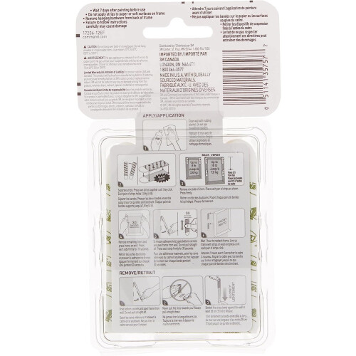 Command Picture & Frame Hanging Strips Value Pack Large White 12-Pairs 1