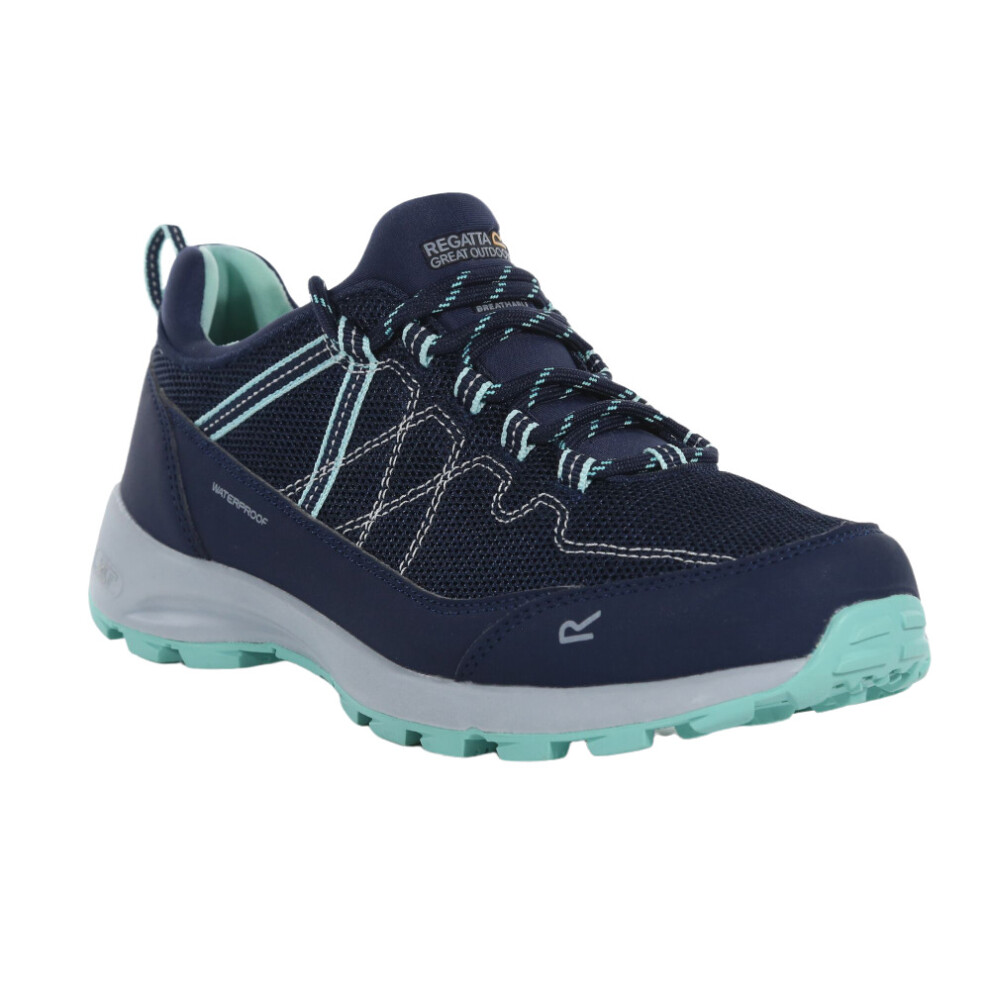 (6.5 UK, Navy/Ocean Wave) Regatta Womens/Ladies Samaris Lite Walking Shoes