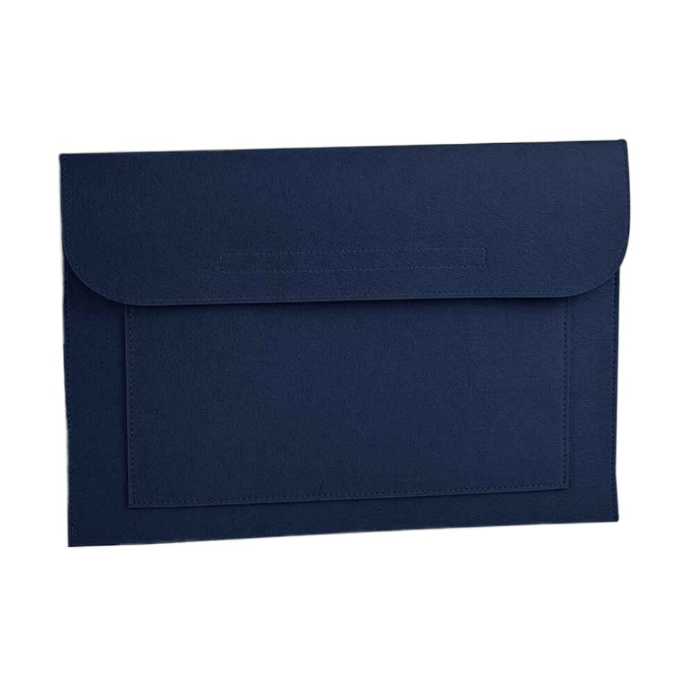 (One Size, Navy) Bagbase Felt Laptop Sleeve