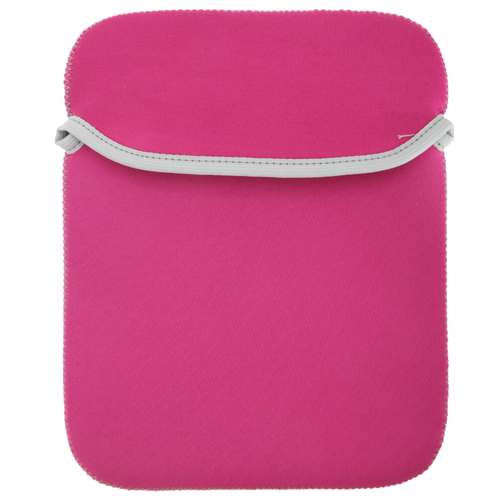 (One Size, Fuchsia/ Graphite Grey) BagBase Reversible IPad / Tablet Sleeve / Bag