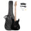 GST 6 String Electric Guitar w/ Pickguard 3Single Pickup Bag Strap Kit 1