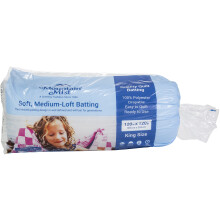 Mountain Mist Polyester Quilt Batting-King Size 120"X120" 210MM
