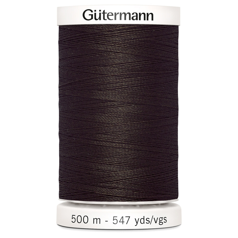 Gutermann Sew-All Thread 547yd-Walnut 501-594