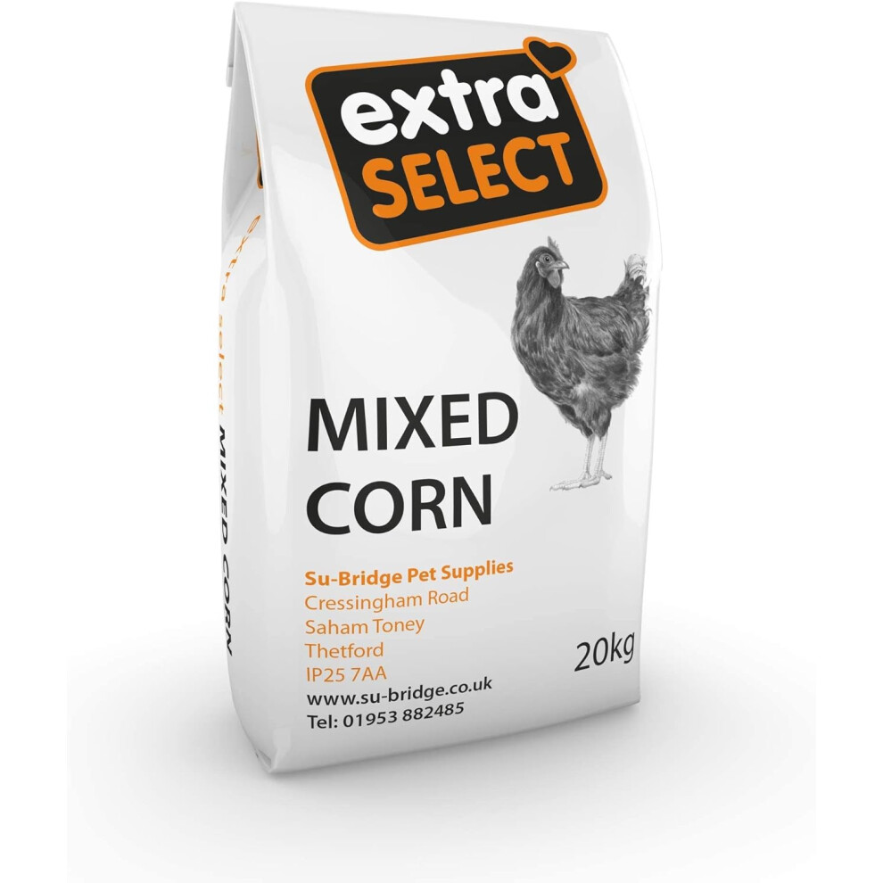 Extra Select Mixed Corn Poultry Feed, 20 kg UK Best