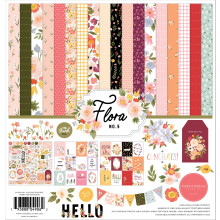 Carta Bella Collection Kit 12 """" X12 """"-Flora nr 5 Multicolor