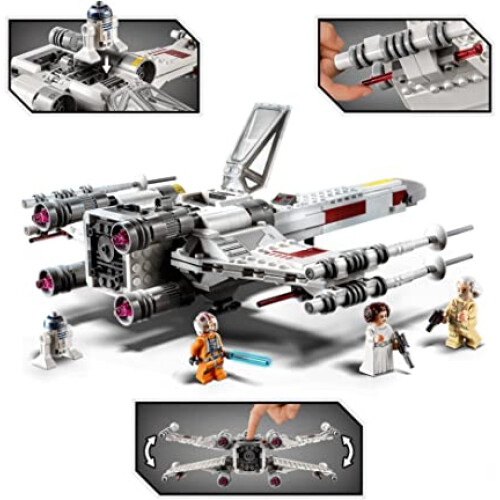 Star Wars X-Wing Luke Skywalker Mini Figure Fits Lego Set 75301