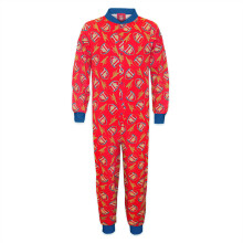 (Red, 9-10 Years) Arsenal FC Official Football Gift Boys Kids Pyjama All-In-One