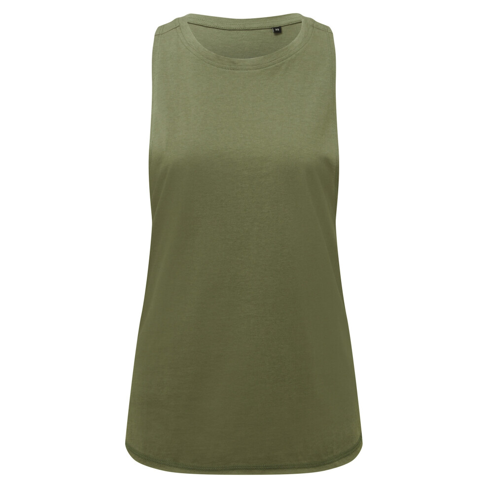 (M, Olive) TriDri Womens/Ladies Organic Tank Top-image-OPC-P9559K7-NEW