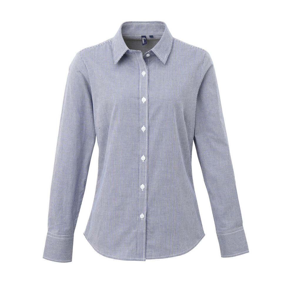 Microcheck Long Sleeve Shirt