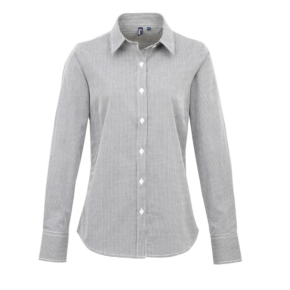 Microcheck Long Sleeve Shirt