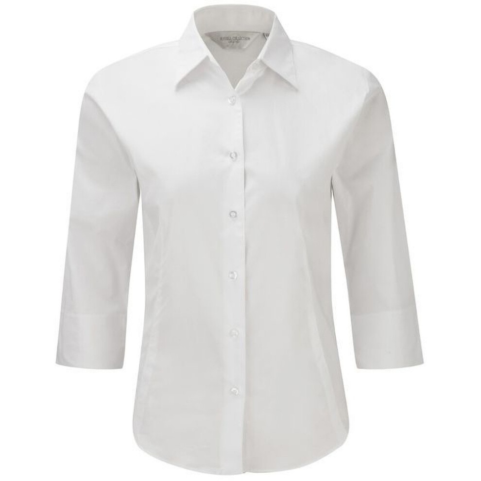 Collection 3 4 Sleeve Easy Care Fitted Shirt