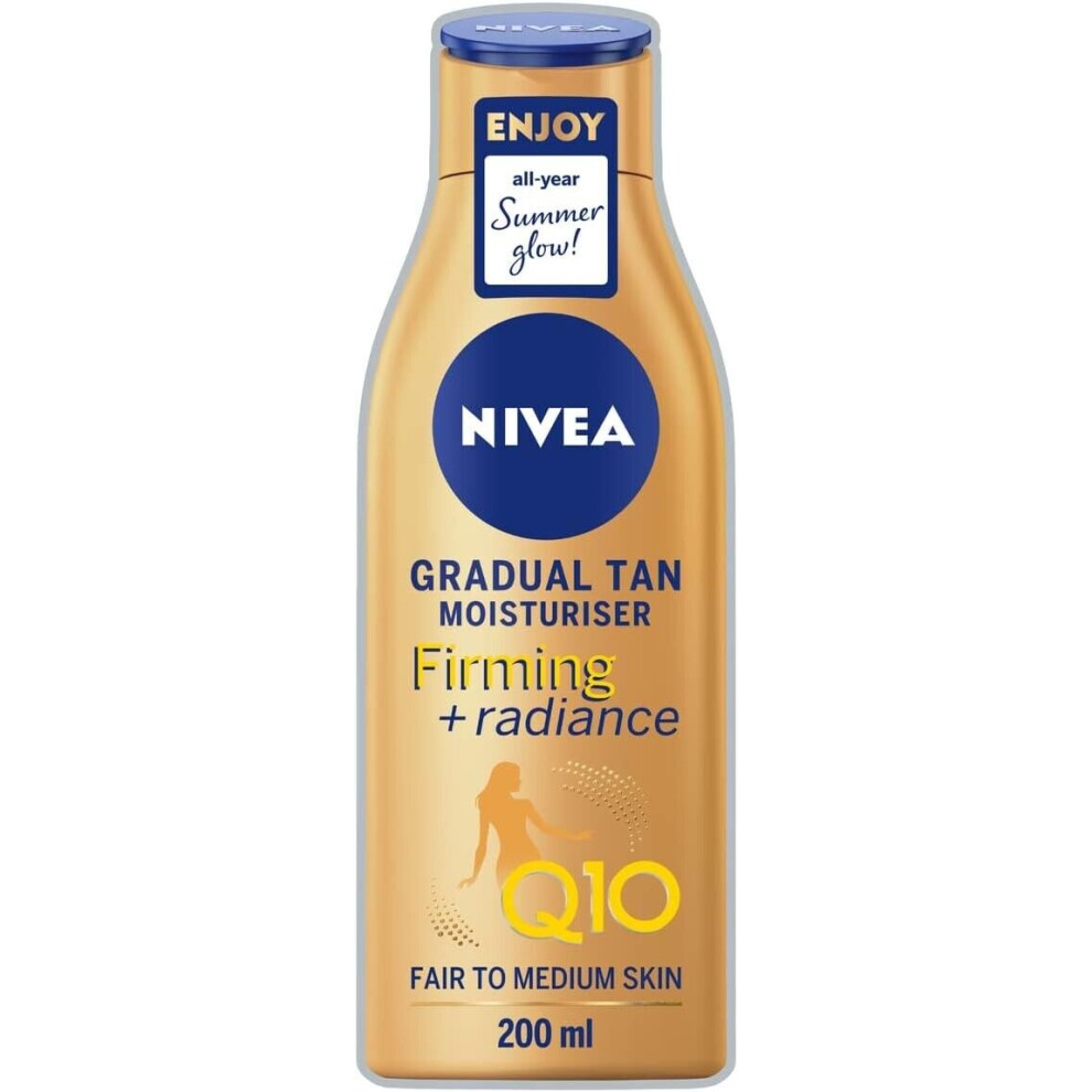 NIVEA Q10 Firming + Radiance Gradual Tan (200 ml)