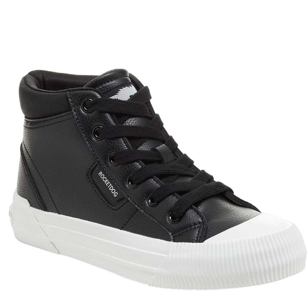 (4 UK, Black) Rocket Dog Womens/Ladies Cheery Hi Trainers