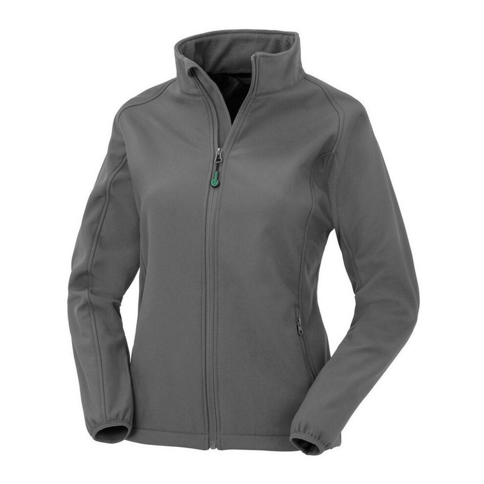 (S, Workguard Grey) Result Genuine Recycled Womens/Ladies Softshell Printable Jacket