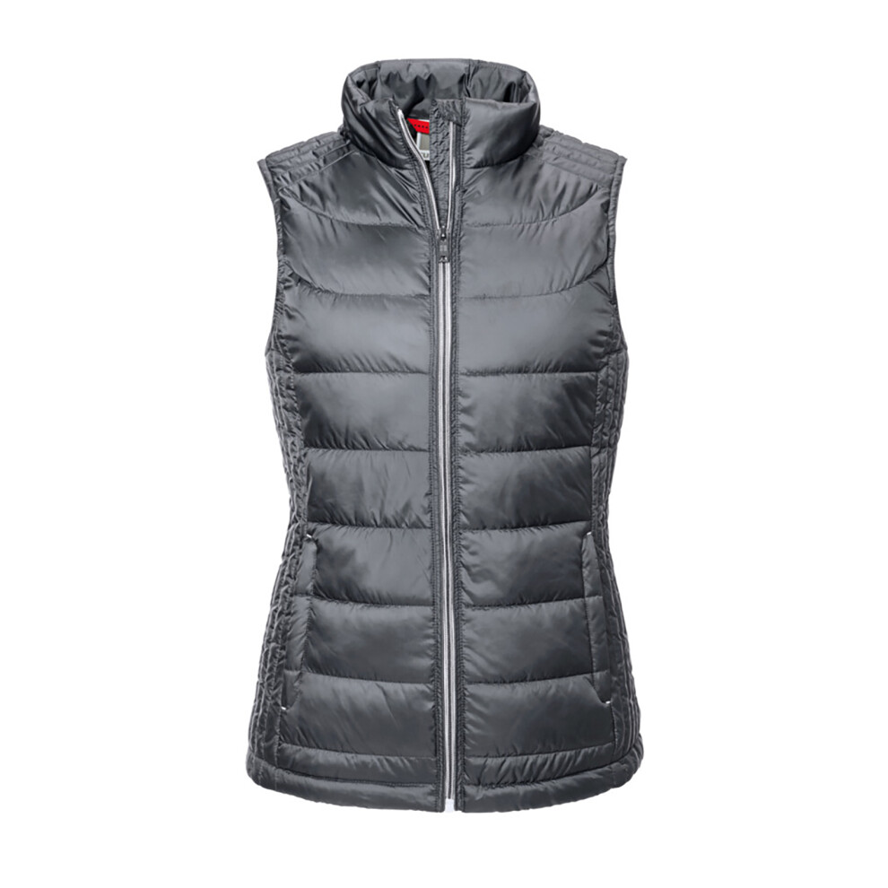 (XL, Iron) Russell Womens/Ladies Nano Padded Bodywarmer