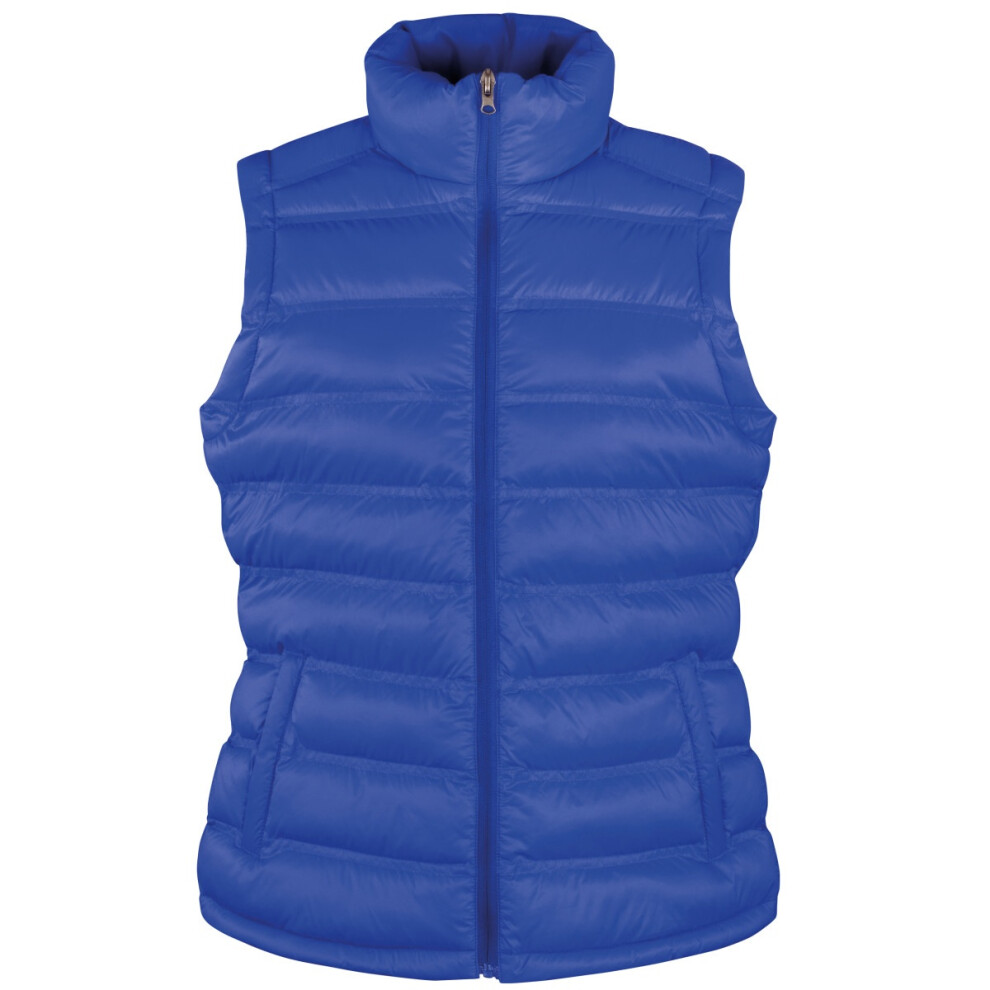 (M, Royal) Result Ladies/Womens Ice Bird Padded Bodywarmer / Gilet Jacket