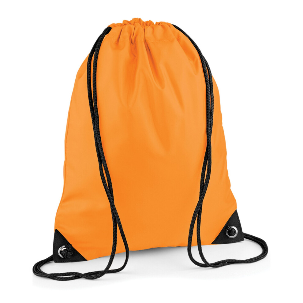 Bagbase (One Fluorescent ) Premium Drawstring Bag Unisex Orange 45Cm