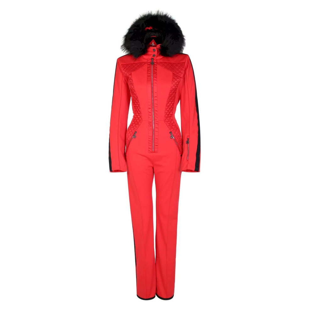 (14 UK, Volcanic Red) Dare 2B Womens/Ladies Julien Macdonald Supermacy Snowsuit