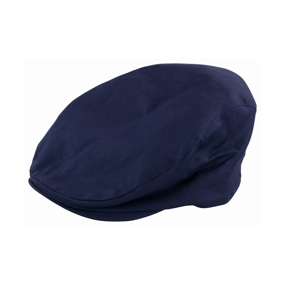 (L, Navy) Result Headwear Unisex Adult Gatsby Cap