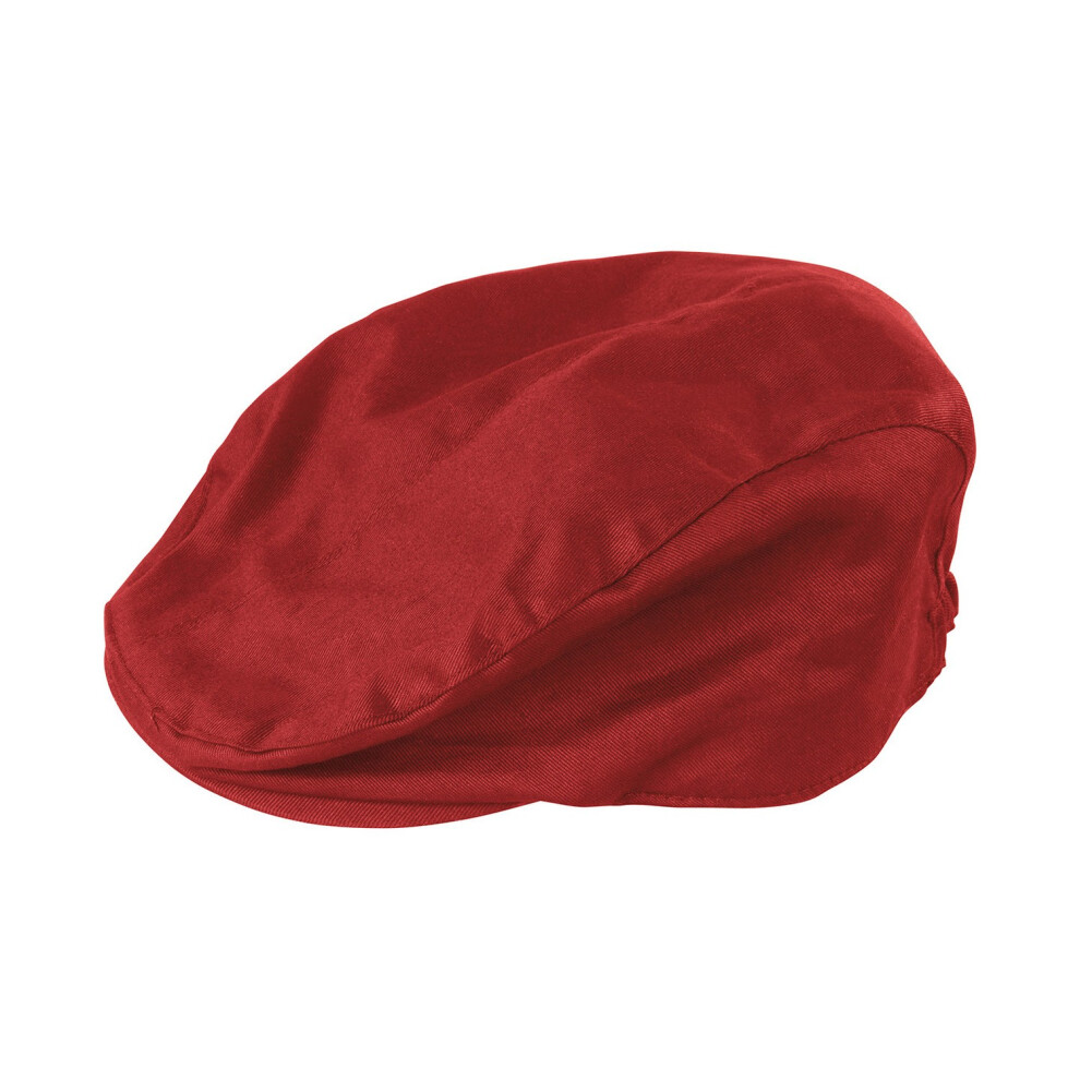 (L, Red) Result Headwear Unisex Adult Gatsby Cap