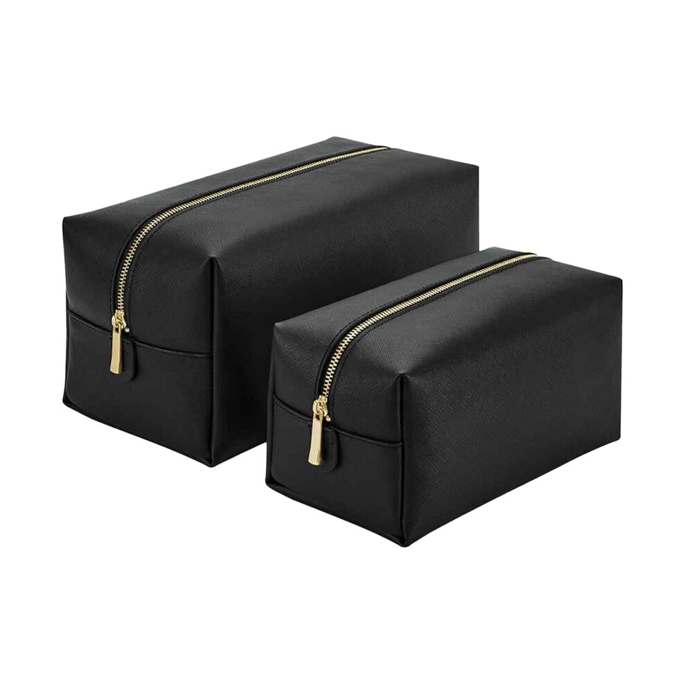 (L, Black) Bagbase Boutique Toiletry Bag