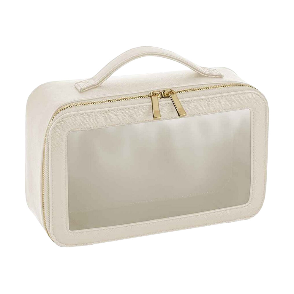 (One Size, Oyster) Bagbase Boutique Clear Toiletry Bag