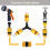 Garden Hose Connector Kit 20 Pack Yellow 3