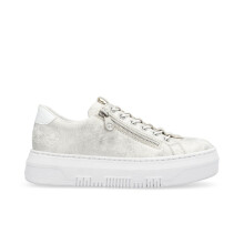 (6.5 (Adults')) M1953-60 | Beige/Gold | Womens Casual Trainers