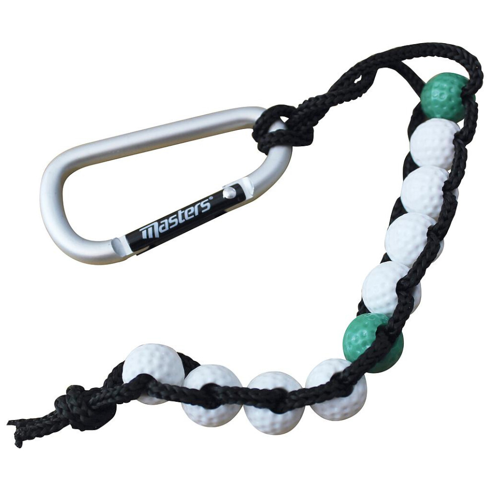 Masters Beaded Golf Stroke Counter