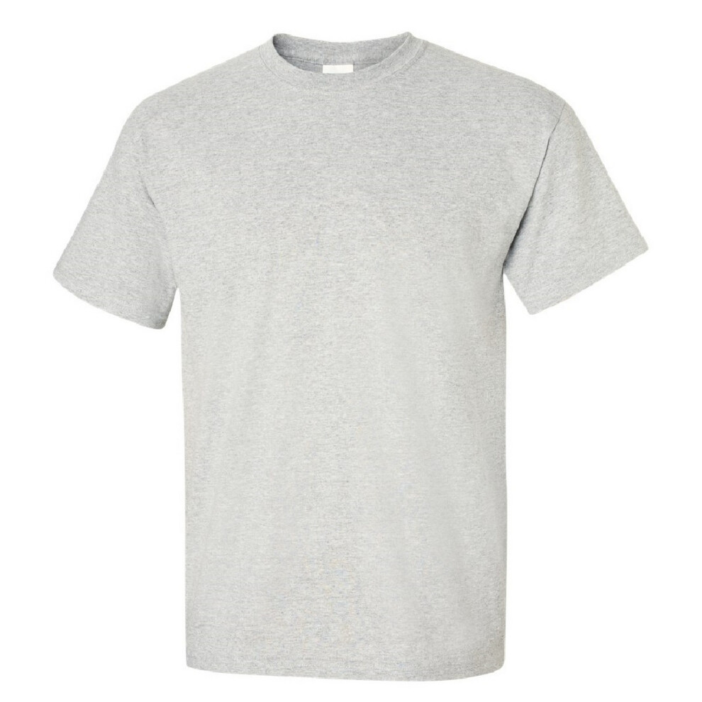 (2XL, Ash Grey) Gildan Mens Ultra Cotton Short Sleeve T-Shirt