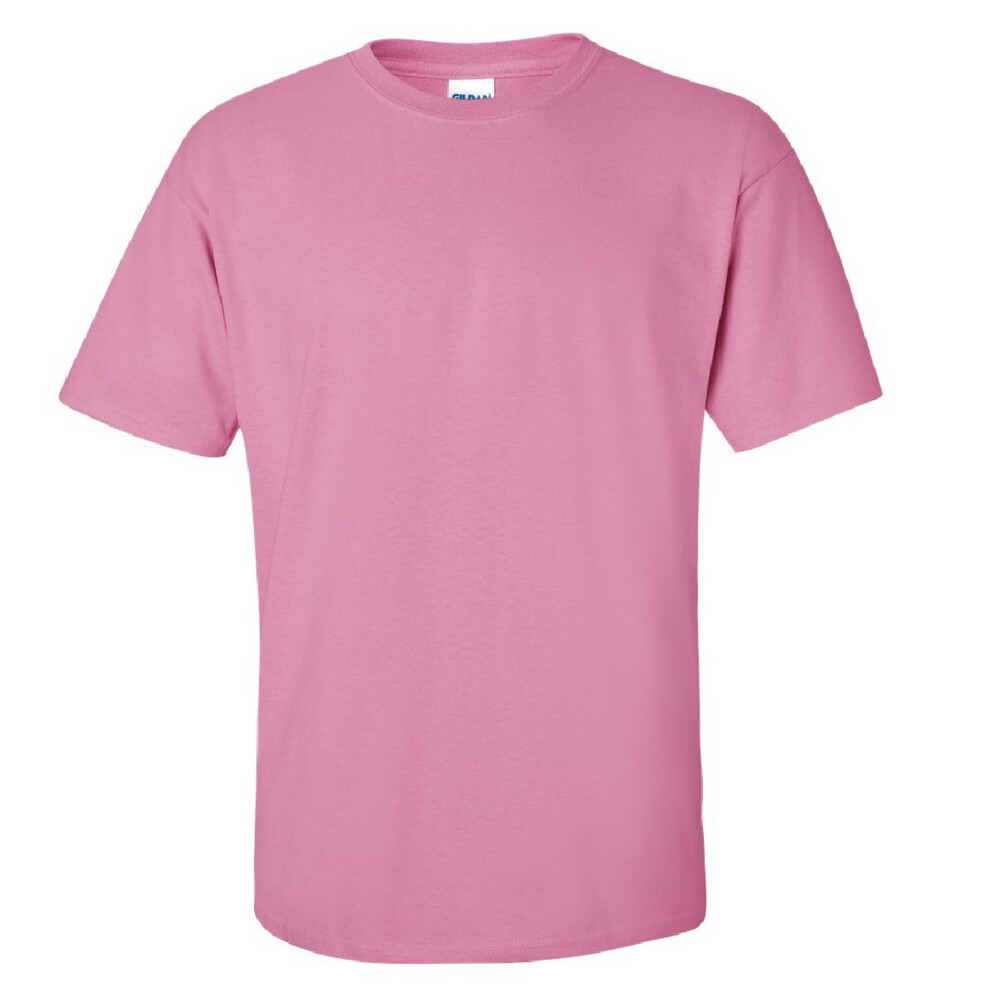 (M, Azalea) Gildan Mens Ultra Cotton Short Sleeve T-Shirt