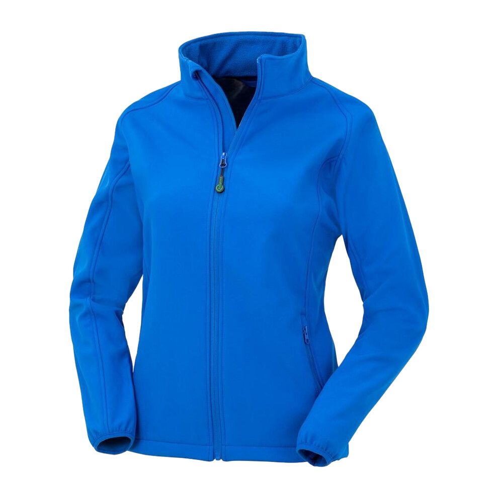 (XXL, Royal Blue) Result Genuine Recycled Womens/Ladies Printable Soft Shell Jacket