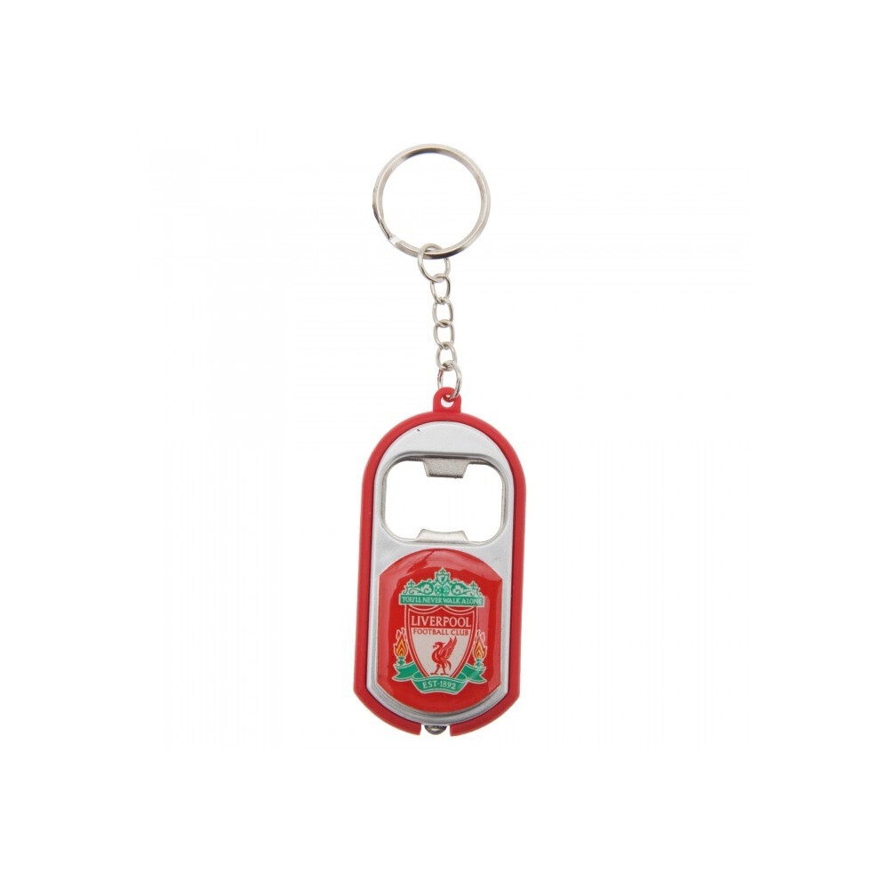 Liverpool FC Bottle Opener Key Ring With Torch