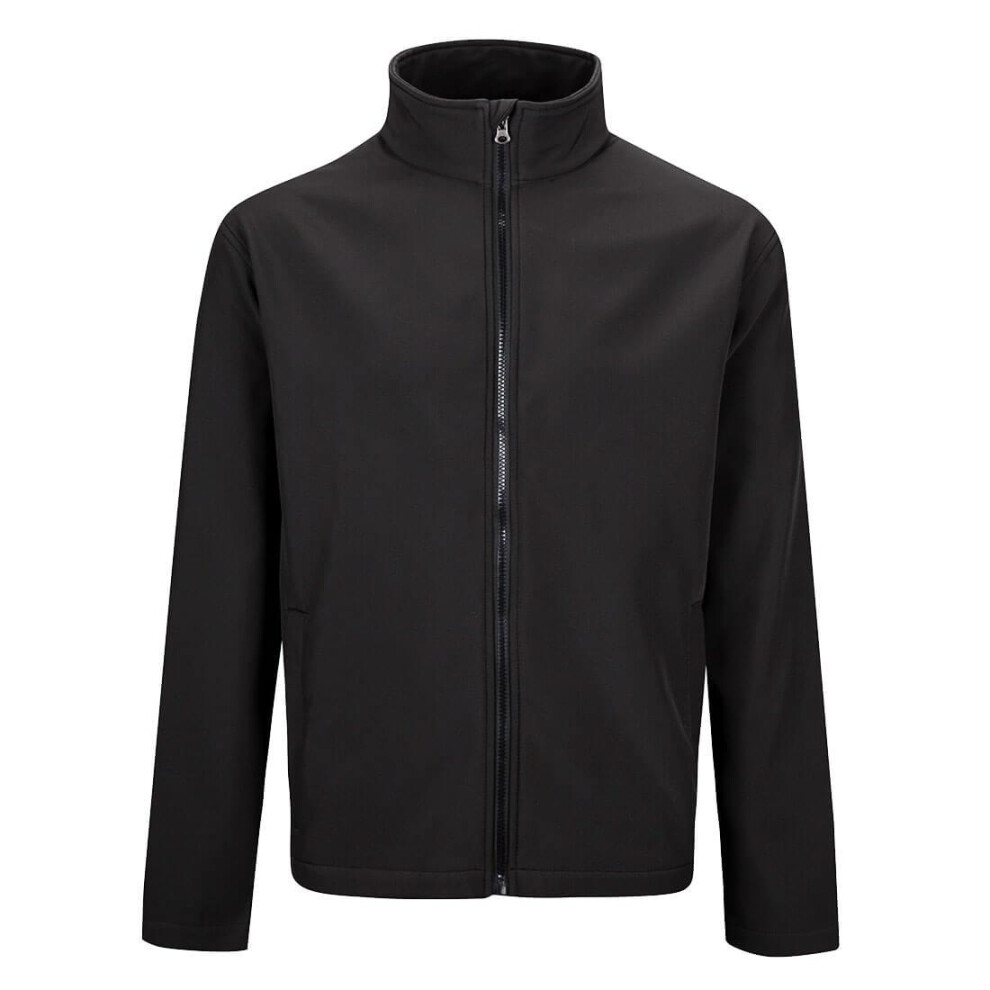(XXL, Black) Portwest Mens Soft Shell Jacket