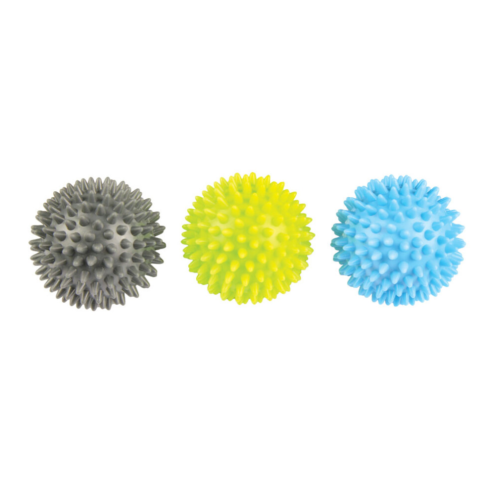Fitness Mad Spiked Massage Balls (Pack Of 3) Size 3