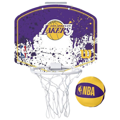 Wilson Wilson LA Lakers Mini Basketball Hoop Set