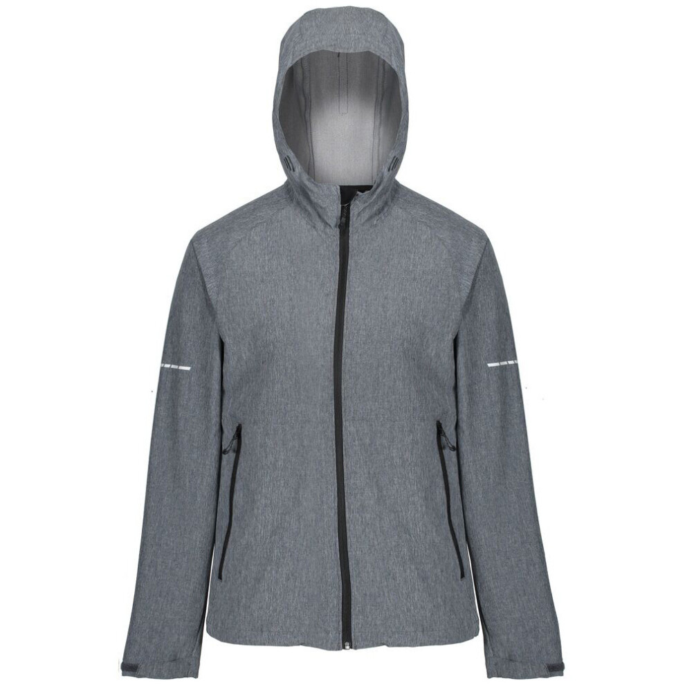 (S, Seal Grey Marl) Regatta Mens X-Pro Prolite Stretch Soft Shell Jacket